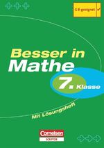 ISBN 9783589218257: Besser in Mathe. Sekundarstufe I / 7. Schuljahr - Übungsbuch mit separatem Lösungsheft (16 S.)