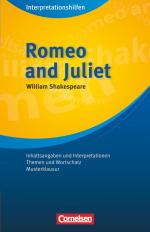 ISBN 9783589224333: Cornelsen Senior English Library - Literatur - Ab 11. Schuljahr / C1 – Romeo and Juliet: Interpretationshilfen - Inhaltsangaben und Interpretationen - Themen und Wortschatz - Musterklausur