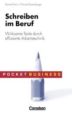 ISBN 9783589234400: Pocket Business / Schreiben im Beruf - Wirksame Texte durch effiziente Arbeitstechnik