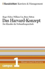 Das Harvard-Konzept - der Klassiker der Verhandlungstechnik