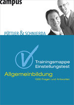 ISBN 9783593385181: Trainingsmappe Einstellungstest Allgemeinbildung - 1000 Fragen und Antworten