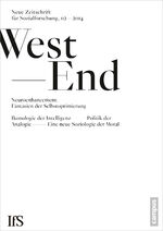 ISBN 9783593502120: WestEnd Heft 2, 2014: Neuroenhancement - Fantasien der Selbstoptimierung. Neue Zeitschrift für Sozialforschung