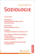 ISBN 9783593517445: Soziologie 03/2023 - Forum der Deutschen Gesellschaft für Soziologie