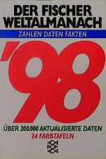 ISBN 9783596190980: Der Fischer Weltalmanach 1998 - Zahlen, Daten, Fakten - Über 200.000 aktualisierte Daten