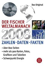 ISBN 9783596729081: Der Fischer Weltalmanach 2008 mit CD-ROM Zahlen Daten Fakten