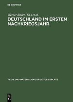 ISBN 9783598113499: Deutschland im ersten Nachkriegsjahr - Berichte von Mitgliedern des Internationalen Sozialistischen Kampfbundes (ISK) aus dem besetzten Deutschland 1945/46