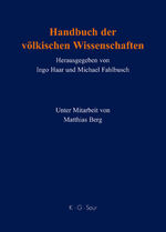 ISBN 9783598117787: Handbuch der völkischen Wissenschaften - Personen - Institutionen - Forschungsprogramme - Stiftungen