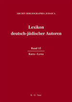 ISBN 9783598226953: Lexikon deutsch-jüdischer Autoren / Kura - Lewa