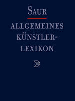 ISBN 9783598227974: Allgemeines Künstlerlexikon (AKL) / Goepfert - Gomez Feu