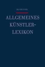 ISBN 9783598228643: Allgemeines Künstlerlexikon (AKL) / Bright - Casset