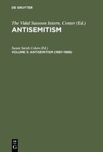 ISBN 9783598236990: Antisemitism. An Annotated Bibliography. Volume 3: 1987-1988