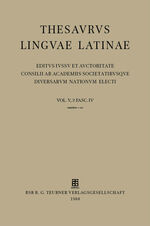 Internationale Thesaurus-Kommission: eme Internationale Thesaurus-Kommission: eme