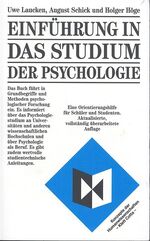 ISBN 9783608917420: Einführung in das Studium der Psychologie: Eine Orientierungshilfe für Schüler und Studenten