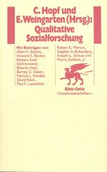 Qualitative Sozialforschung