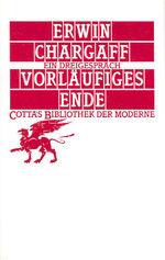 ISBN 9783608954432: Vorläufiges Ende. Ein Dreiergespräch. Cottas Bibliothek der Moderne 92