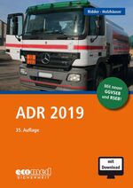 ISBN 9783609694092: ADR 2019: Mit neuer GGVSEB und RSEB!. Mit Download Ridder, Klaus and Holzhäuser, Jörg