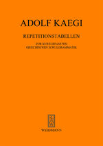 Adolf Kaegi: Repetitionstabellen zur kur