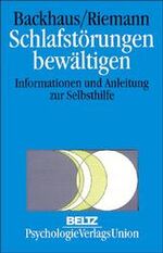 ISBN 9783621273237: Schlafstörungen bewältigen: Informationen und Anleitung zur Selbsthilfe