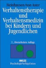 ISBN 9783621274234: Verhaltenstherapie und Verhaltensmedizin bei Kindern und Jugendlichen