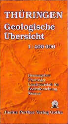 ISBN 9783623002880: Thüringen - Geologische Übersichtskarte. 1:400000