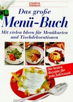 ISBN 9783625108818: Das grosse Buch der Menüs