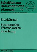 ISBN 9783631311554: Strategische Wettbewerbsforschung