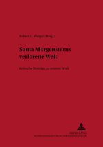 ISBN 9783631395134: Soma Morgensterns verlorene Welt – Kritische Beiträge zu seinem Werk