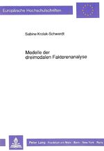 ISBN 9783631434451: Modelle der dreimodalen Faktorenanalyse