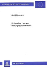 ISBN 9783631446652: Kulturelles Lernen im Englischunterricht