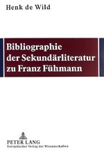 ISBN 9783631487358: Bibliographie der Sekundärliteratur zu Christa Wolf.