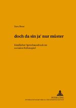 ISBN 9783631501429: dóch da sin ja' nur mûster