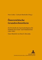 ISBN 9783631502174: Österreichische Grundrechtsreform