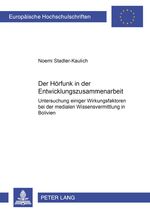 ISBN 9783631519233: Der Hörfunk in der Entwicklungszusammenarbeit