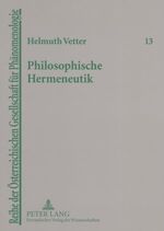 ISBN 9783631538692: Philosophische Hermeneutik