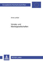 ISBN 9783631542002: Vorrats- und Mantelgesellschaften
