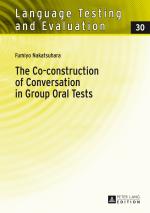 ISBN 9783631601099: The Co-construction of Conversation in Group Oral Tests