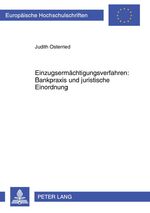 ISBN 9783631601136: Einzugsermächtigungsverfahren: Bankpraxis und juristische Einordnung