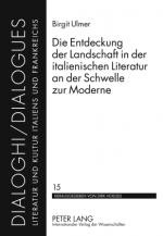 ISBN 9783631602560: Die Entdeckung der Landschaft in der italienischen Literatur an der Schwelle zur Moderne