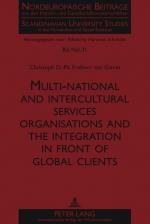 ISBN 9783631616000: Multi-national and intercultural services organisations and the integration in front of global clients