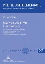 ISBN 9783631616246: Was blieb vom Fenster in den Westen? - Zur Auslandskulturpolitik Österreichs in Ostmitteleuropa seit 1945 am Beispiel Polens und der Tschechoslowakei/Tschechiens