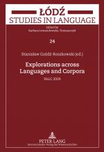 ISBN 9783631616772: Explorations across Languages and Corpora - PALC 2009