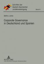 ISBN 9783631618431: Corporate Governance in Deutschland und Spanien