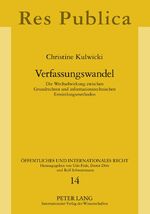 ISBN 9783631620083: Verfassungswandel - Die Wechselwirkung zwischen Grundrechten und informationstechnischen Ermittlungsmethoden