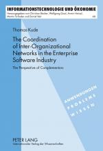 ISBN 9783631620977: The Coordination of Inter-Organizational Networks in the Enterprise Software Industry - The Perspective of Complementors