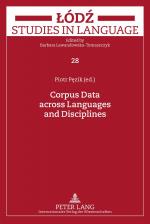 ISBN 9783631625477: Corpus Data across Languages and Disciplines