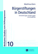 ISBN 9783631626795: Bürgerstiftungen in Deutschland