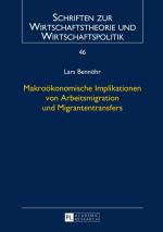 Lars Bennöhr: Makroökonomische Implikati Lars Bennöhr: Makroökonomische Implikati