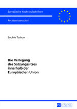 ISBN 9783631640210: Die Verlegung des Satzungssitzes innerhalb der Europäischen Union