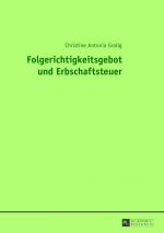 ISBN 9783631644836: Folgerichtigkeitsgebot und Erbschaftsteuer