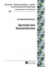 ISBN 9783631651445: Sprache der Generationen – 2., aktualisierte Auflage